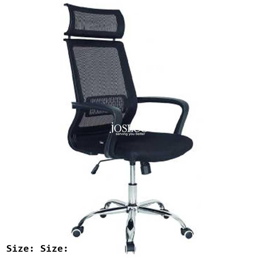 Westino 360 deg Revolving Netted Chair-size